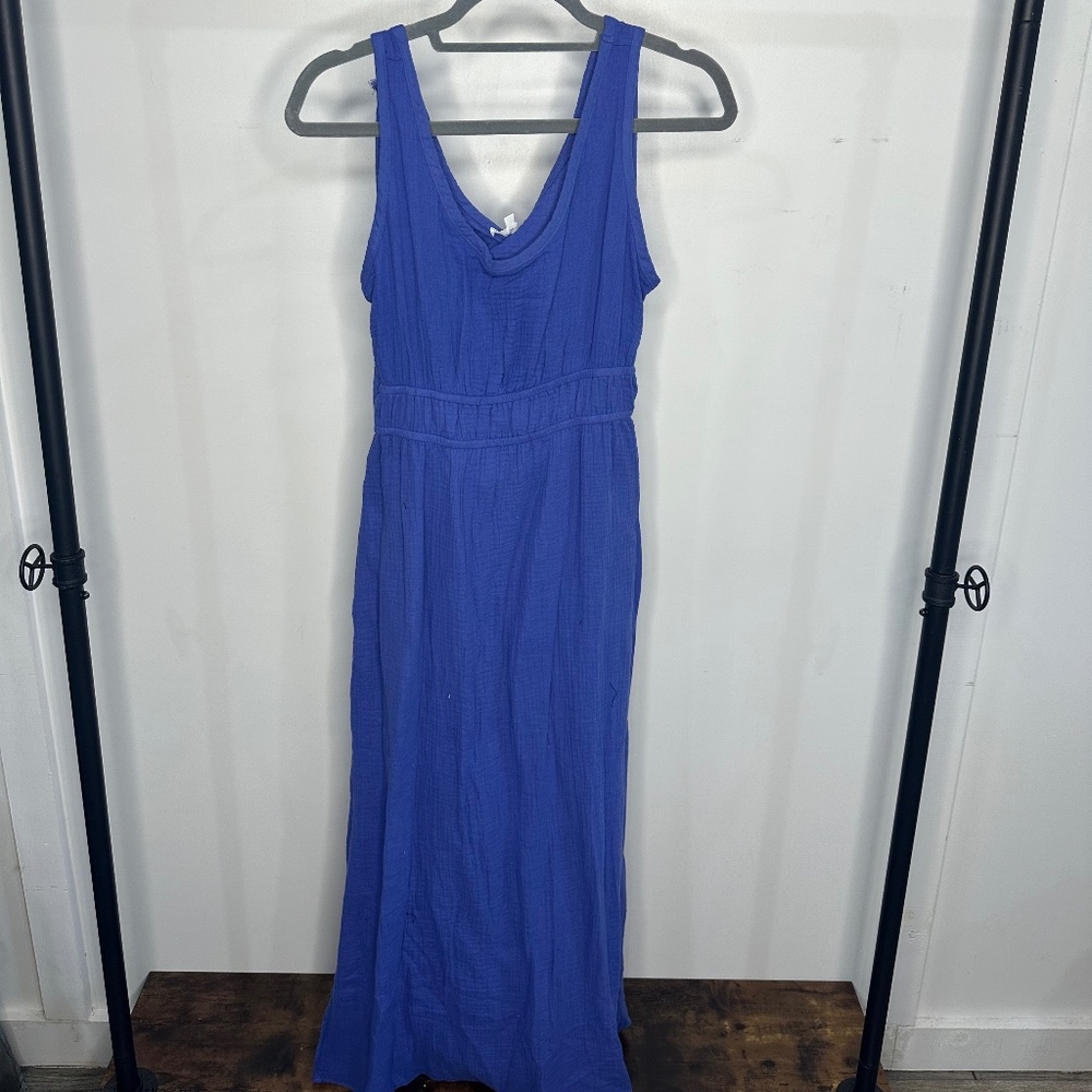 Aemi + Co Blue Maxi Dress Size Small